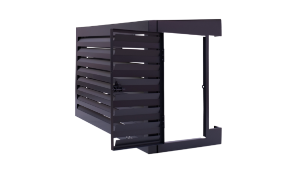 Airconditioner cover louvre basis Incl. Servicedeur 100x75x50cm - Afbeelding 2