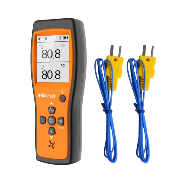 Elitech ICT-220 temperatuurmeter met voelers