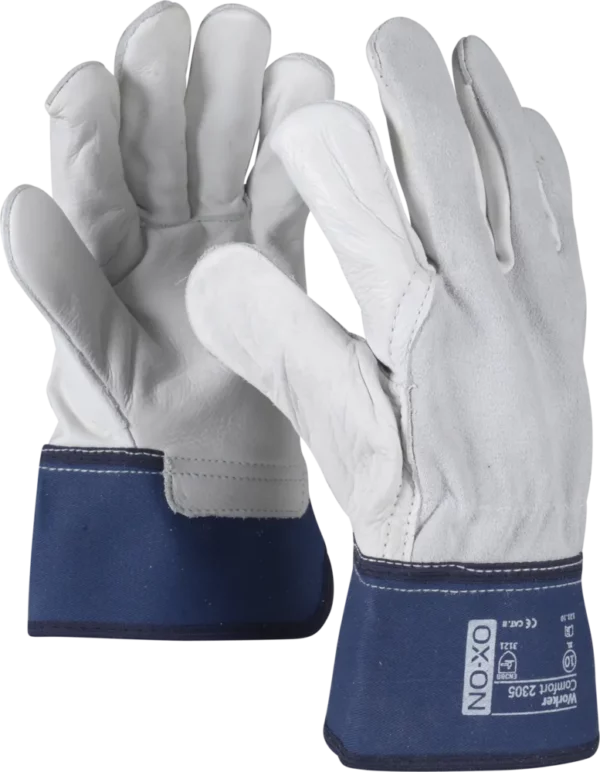 Compleet PBM Pakket: Helm, Veiligheidsbril, Handschoenen, Lederen Handschoen, Oogspoelfles, Mondkapjes en Oorkappen - Afbeelding 6