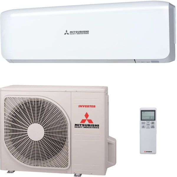 Mitsubishi Heavy SRK50ZS(W) set wit (binnen en buiten-unit)